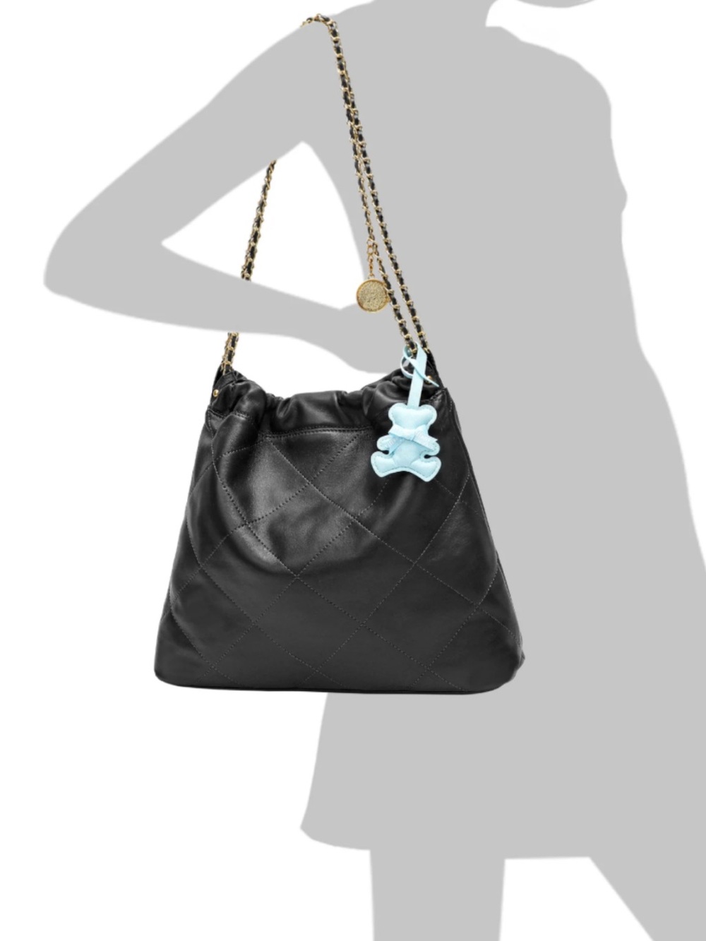Tiffany and Fred leather shoulder tote